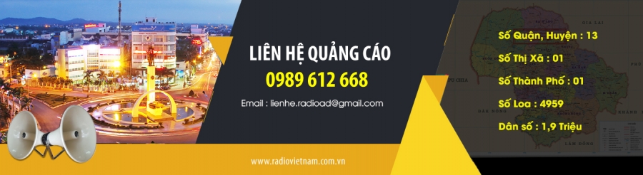 Quảng cáo loa phát thanh tỉnh Đắk Lắk